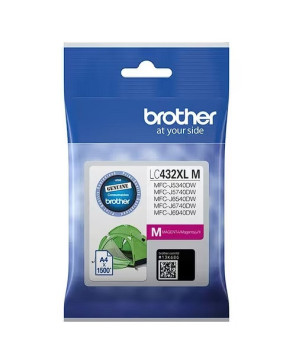 Brother Magenta Ink Cartridge LC-432XLM for Mfc-j5340dw, mfc-j5740dw