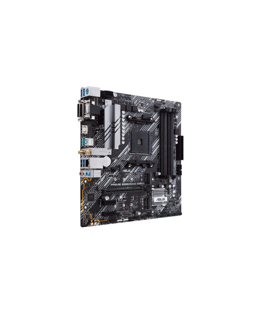 Asus Prime B550M-A WIFI II AM4 Micro ATX Desktop Motherboard with AMD B550 Chipset