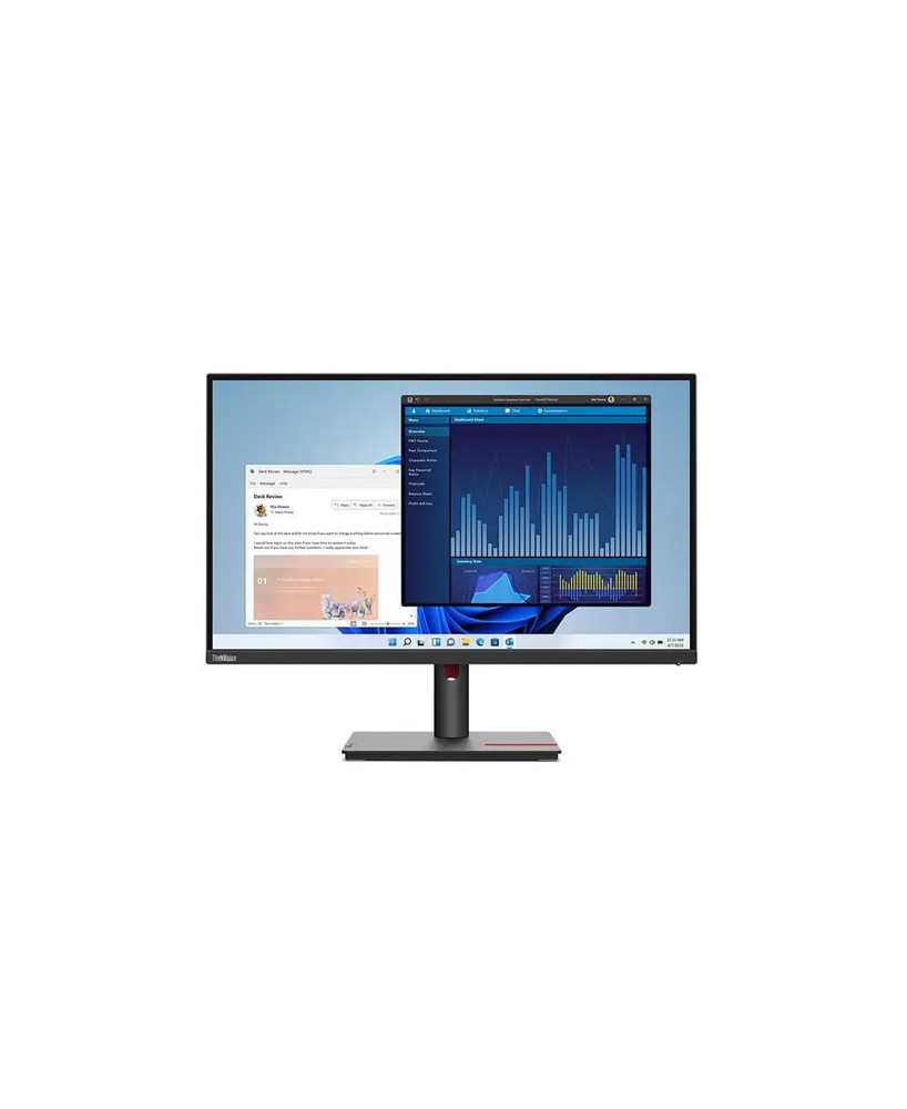 Lenovo ThinkVision T27P 30 27" UHD USB-C Height Adjustable Monitor 63A9GAR1AU