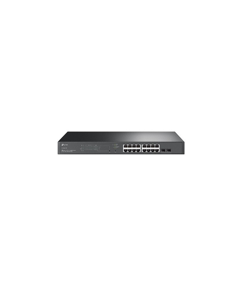 TP-Link JetStream 18-Port Gigabit Smart Switch with 16-Port PoE+ TL-SG2218P