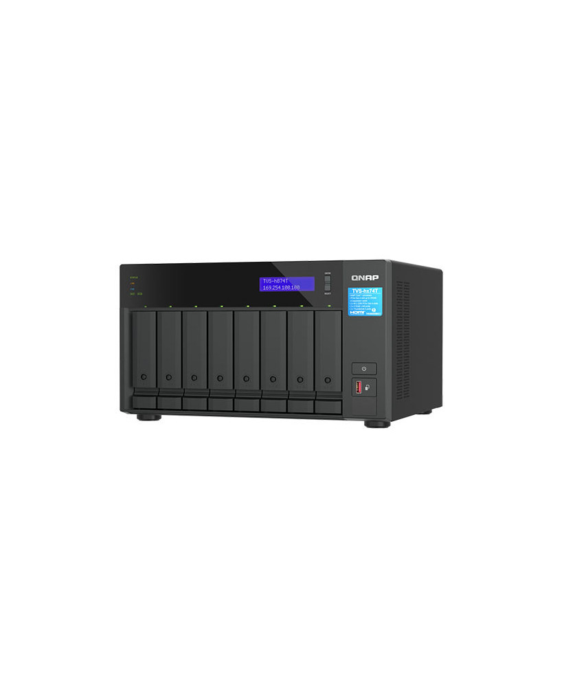 Qnap 8-Bay Intel Core i7 12-core 32GB NAS Enclosure TVS-H874T-I7-32G