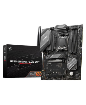 MSI MAG B650 GAMING PLUS WIFI AM5 Micro ATX Gaming Desktop Motherboard with AMD B650 Chipset