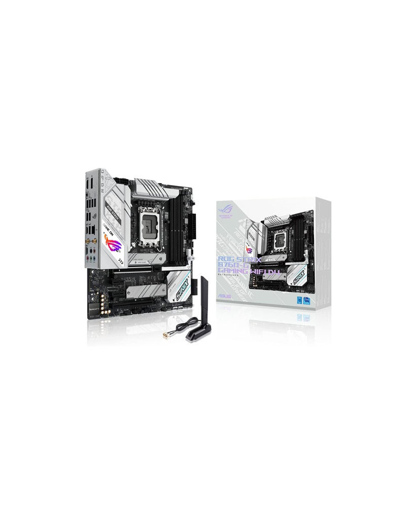 Asus ROG Strix B760-G GAMING WIFI LGA-1700 Micro ATX Gaming Desktop Motherboard with Intel B760 Chipset