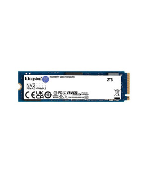 Kingston 2TB NV2 PCIe 4.0 NVMe SSD SNV2S/2000G for Desktop PC, Laptop