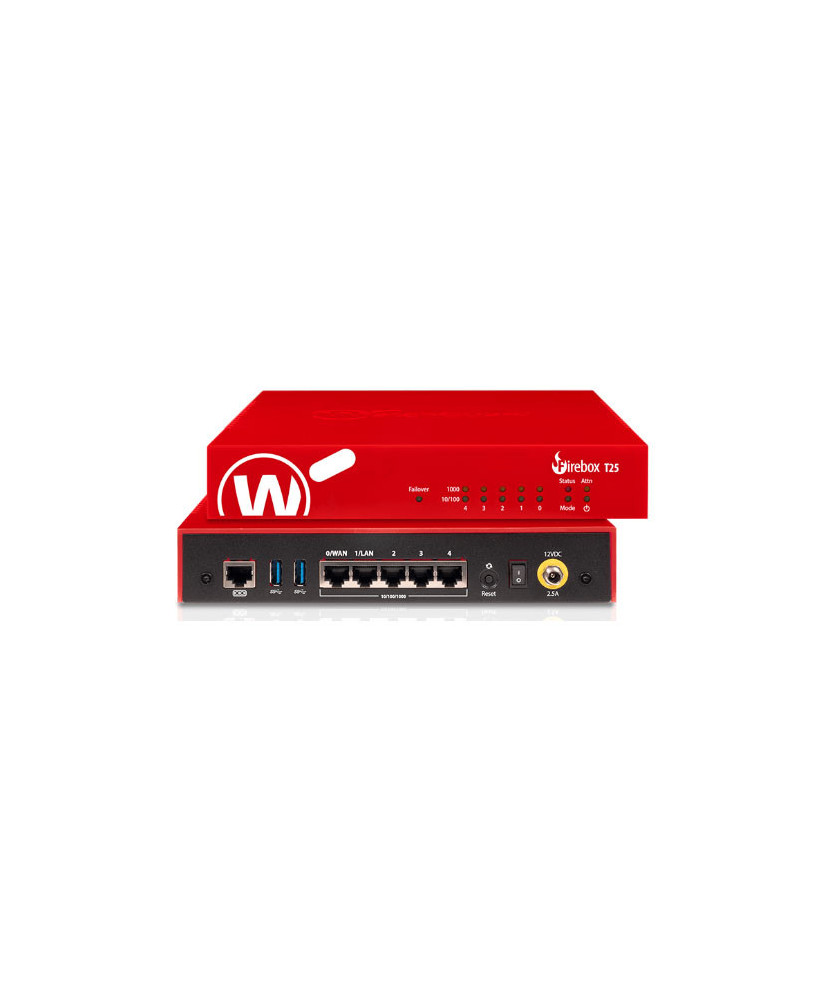 Watchguard Firebox T25 with 1-Year Standard Support WGT25001