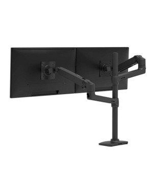 Ergotron LX Dual Stacking Arm Tall Pole Mount 45-509-224