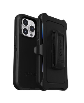 OtterBox Defender Rugged Carrying Case Apple iPhone 14 Pro Smartphone - Black 77-88379