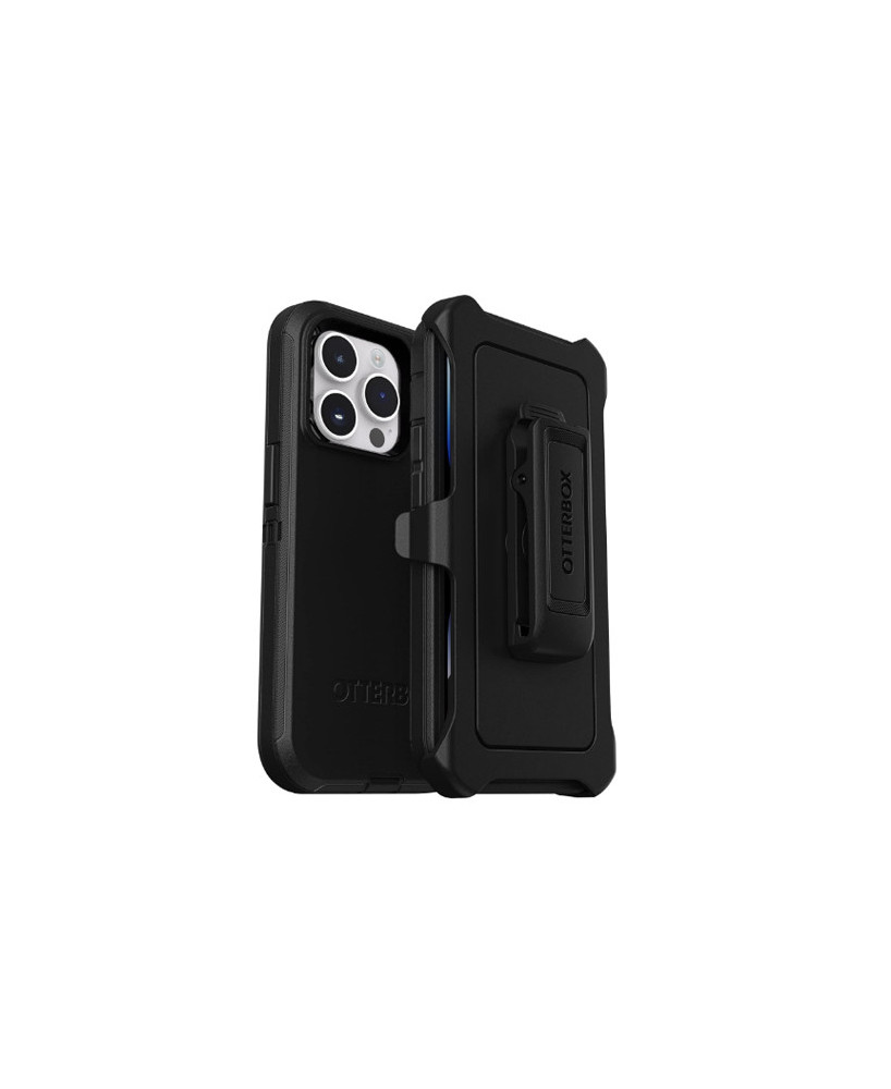 OtterBox Defender Rugged Carrying Case Apple iPhone 14 Pro Smartphone - Black 77-88379