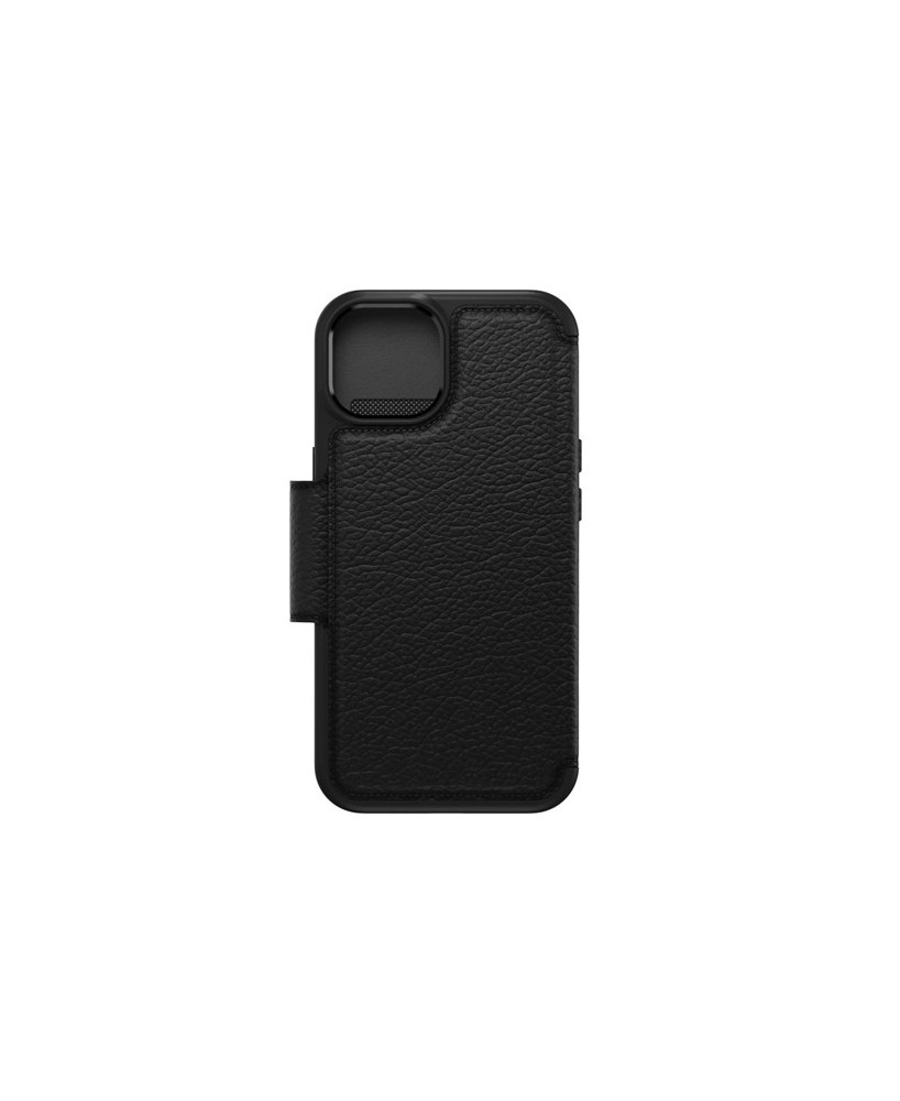 OtterBox Strada Black Carrying Case (Folio) Apple iPhone 14 Smartphone - Shadow 77-89660