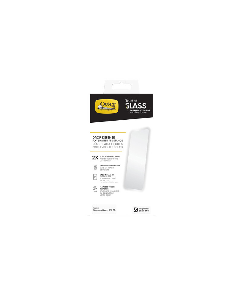 OtterBox Trusted Glass 9H Aluminosilicate Screen Protector For LCD Smartphone - Clear 77-91373