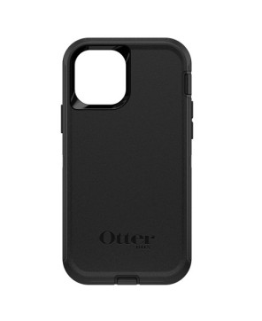 OtterBox Defender Rugged Carrying Case For Apple iPhone 12 Pro, iPhone 12 Smartphone - Black 77-65401