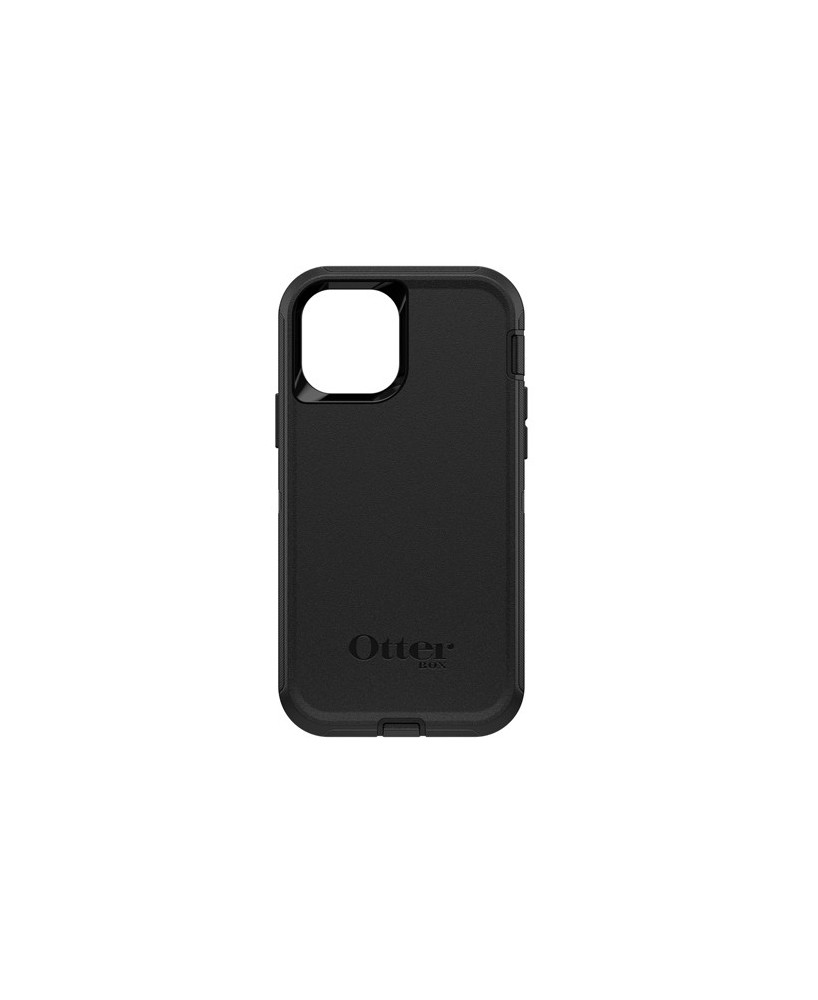 OtterBox Defender Rugged Carrying Case For Apple iPhone 12 Pro, iPhone 12 Smartphone - Black 77-65401