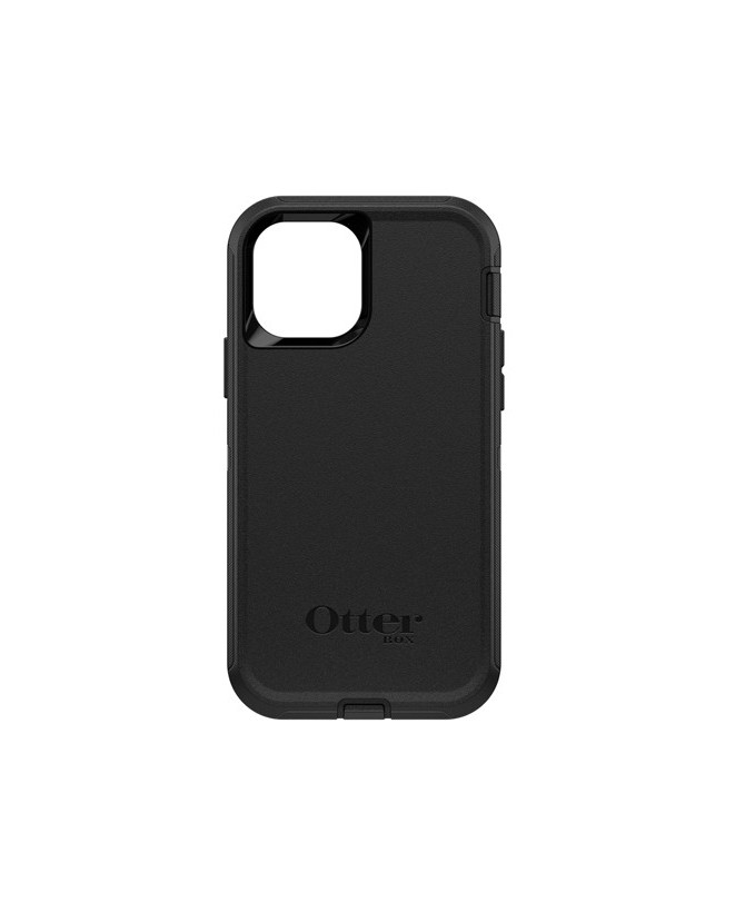 OtterBox Defender Rugged Carrying Case For Apple iPhone 12 Pro, iPhone 12 Smartphone - Black 77-65401