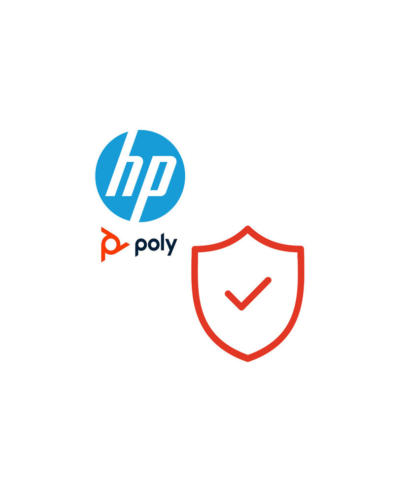 HP Poly+ 3-Yr Extended Service Agreement 487P-88155-312 / P88155312 for HP Poly Studio X70 & TC10