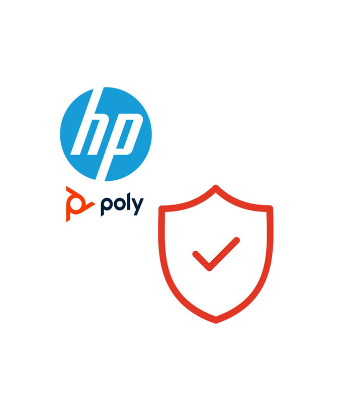 HP Poly+ 3-Yr Extended Service Agreement 487P-88155-312 / P88155312 for HP Poly Studio X70 & TC10