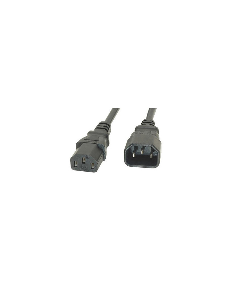 Comsol 2-Meter IEC-C13(F) - IEC-C14(M) Power Extension Cable IEC-MF-02