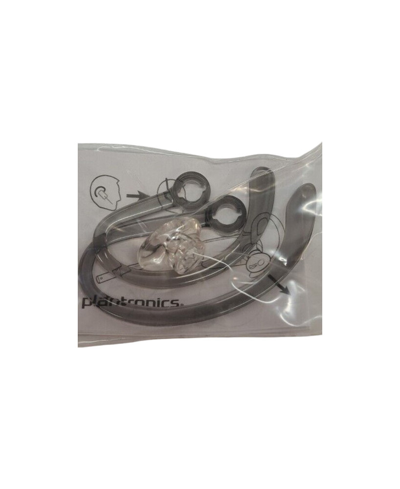 HP Poly/Plantronics Spare Ear Tips Ear Hooks  85941-01 for Plantronics CS540, W440, W740