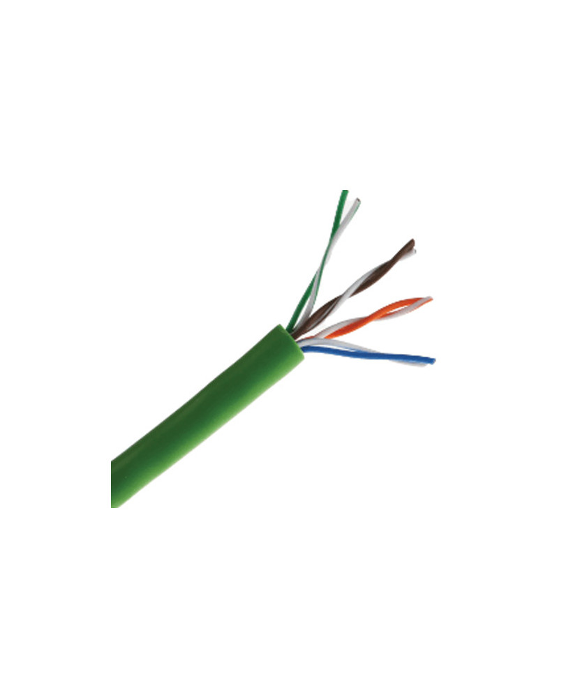 CS S2096 CAT5E 4-Pair UTP Cable in Green 305M Pullbox CSDACAT5EG