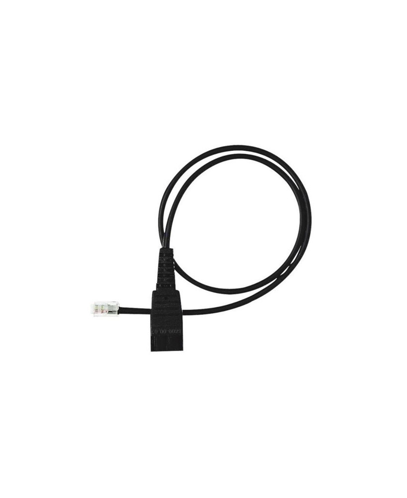 Yealink QD to RJ9 Cord  QD-RJ9-Cord-3PTY for YHS34, YHS34 Lite, and YHS36 Headsets