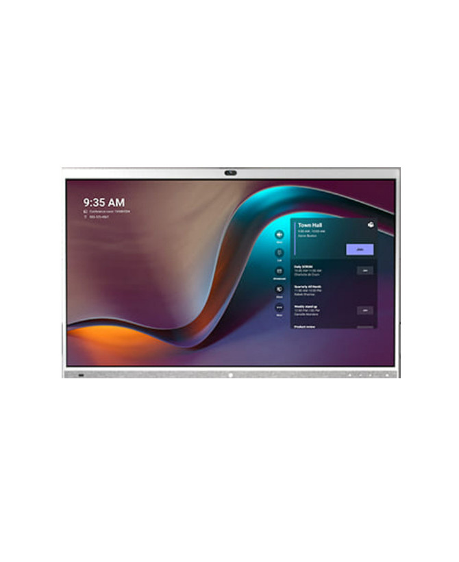 Yealink ETV86 4K 86" All-in-One Design Extended Touchscreen in White ETV86-W for MeetingBoard86