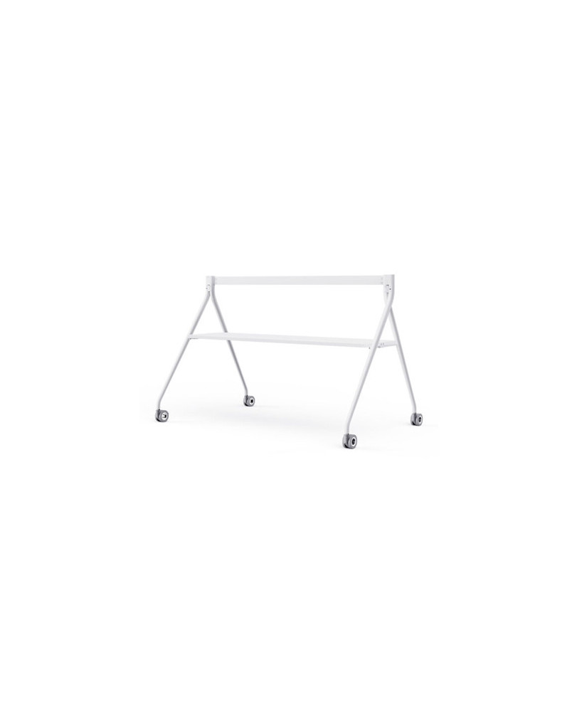 Yealink Floor Stand in White MB-FLOORSTAND-650T-W for Yealink MeetingBoard 65"