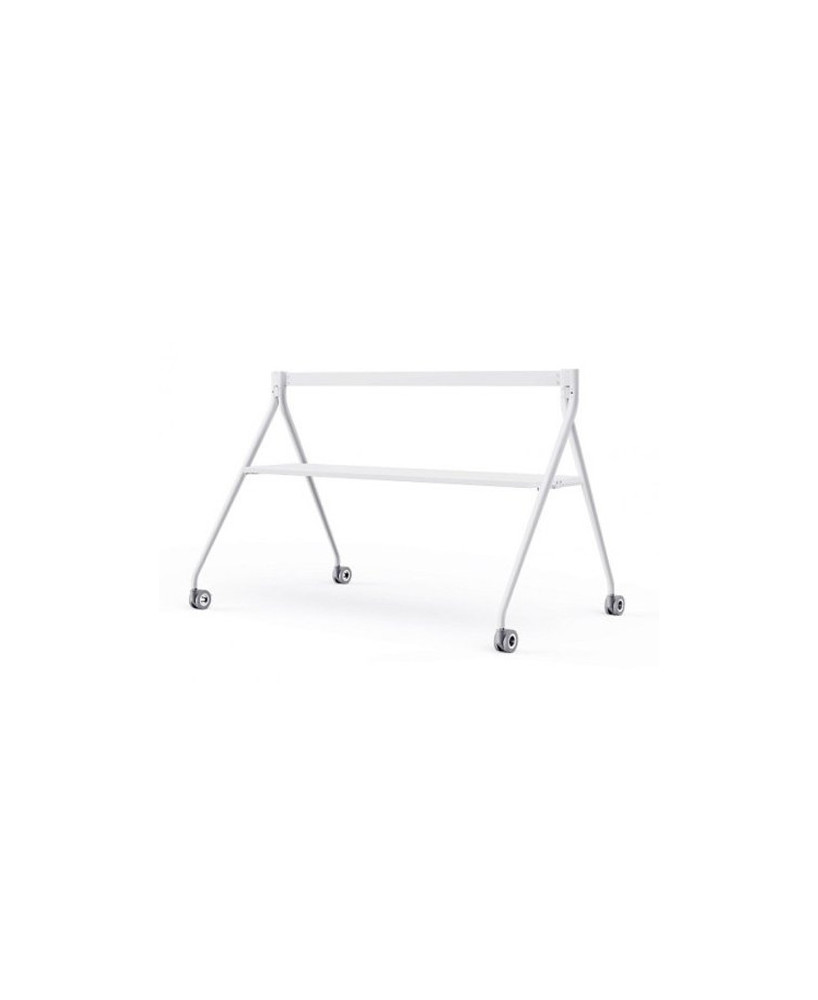 Yealink Floor Stand in White MB-Floorstand-860-W for MeetingBoard 86"