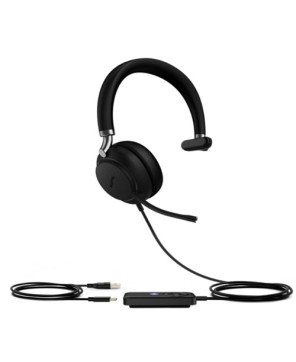 Yealink UH38 Teams Certified Mono USB-C and Bluetooth Dual Mode Headset TEAMS-UH38-M-C