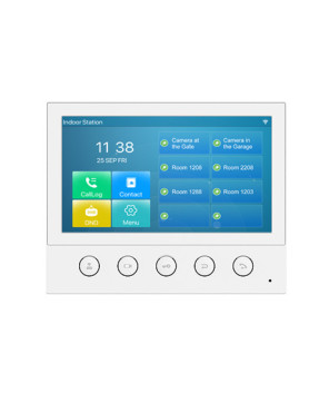 Fanvil i53W SIP Touch Screen Indoor Station In White 