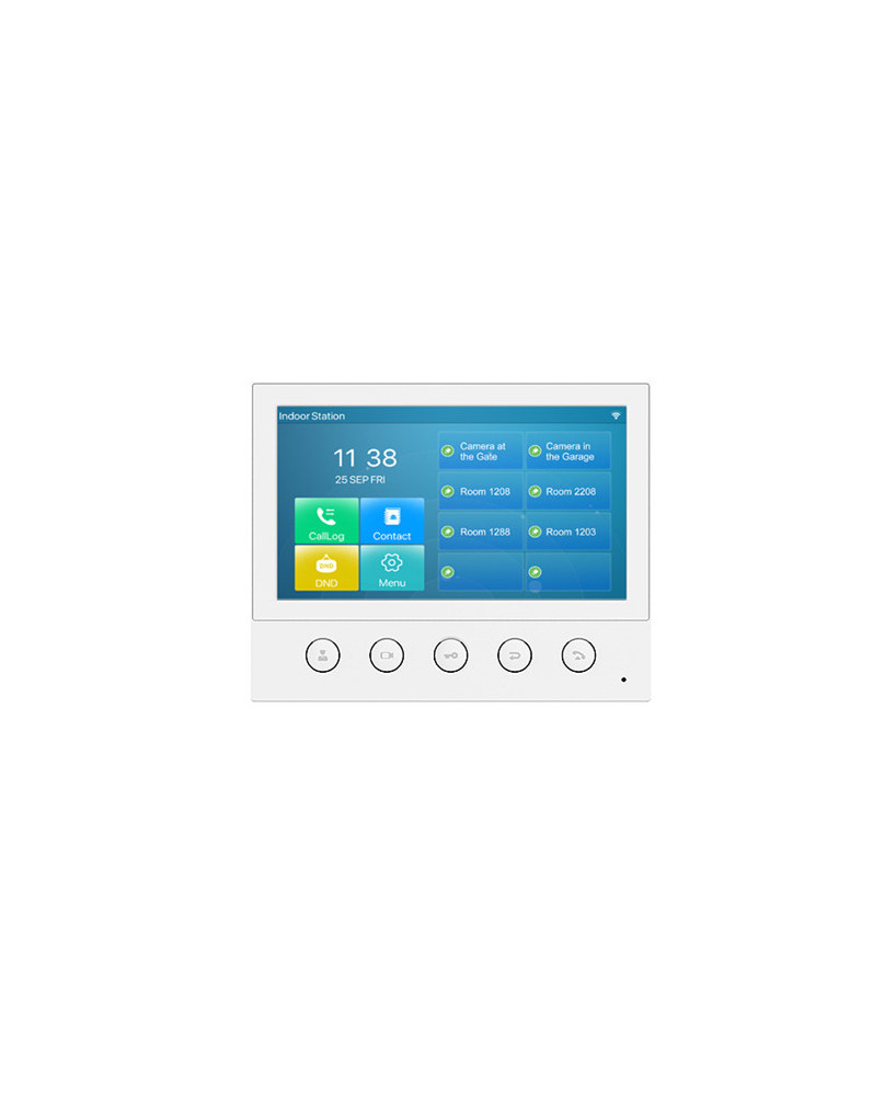 Fanvil i53W SIP Touch Screen Indoor Station In White 