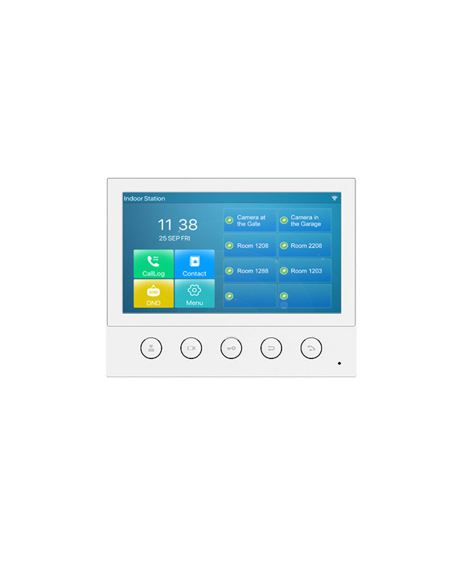 Fanvil i53W SIP Touch Screen Indoor Station In White 