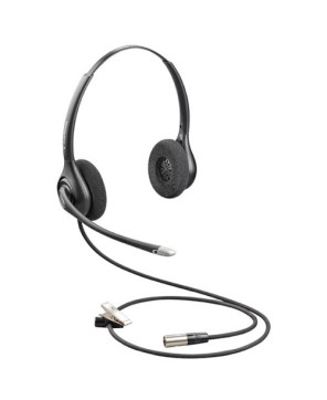 HP Poly/Plantronics HW261N-DC SupraPlus Dual Channel Stereo Wired Headset 7W074AA