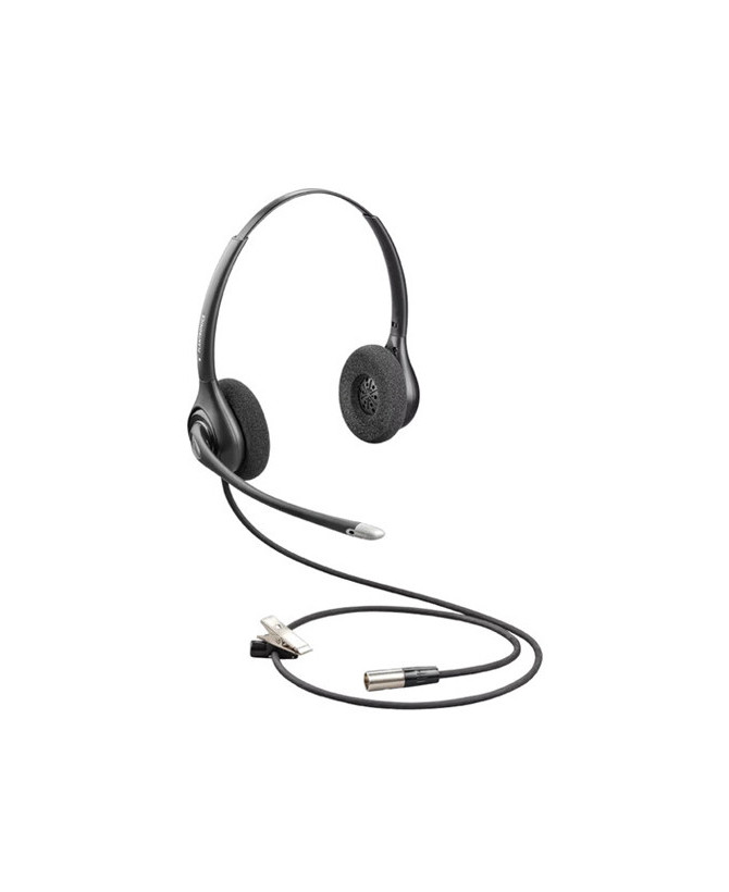 HP Poly/Plantronics HW261N-DC SupraPlus Dual Channel Stereo Wired Headset 7W074AA