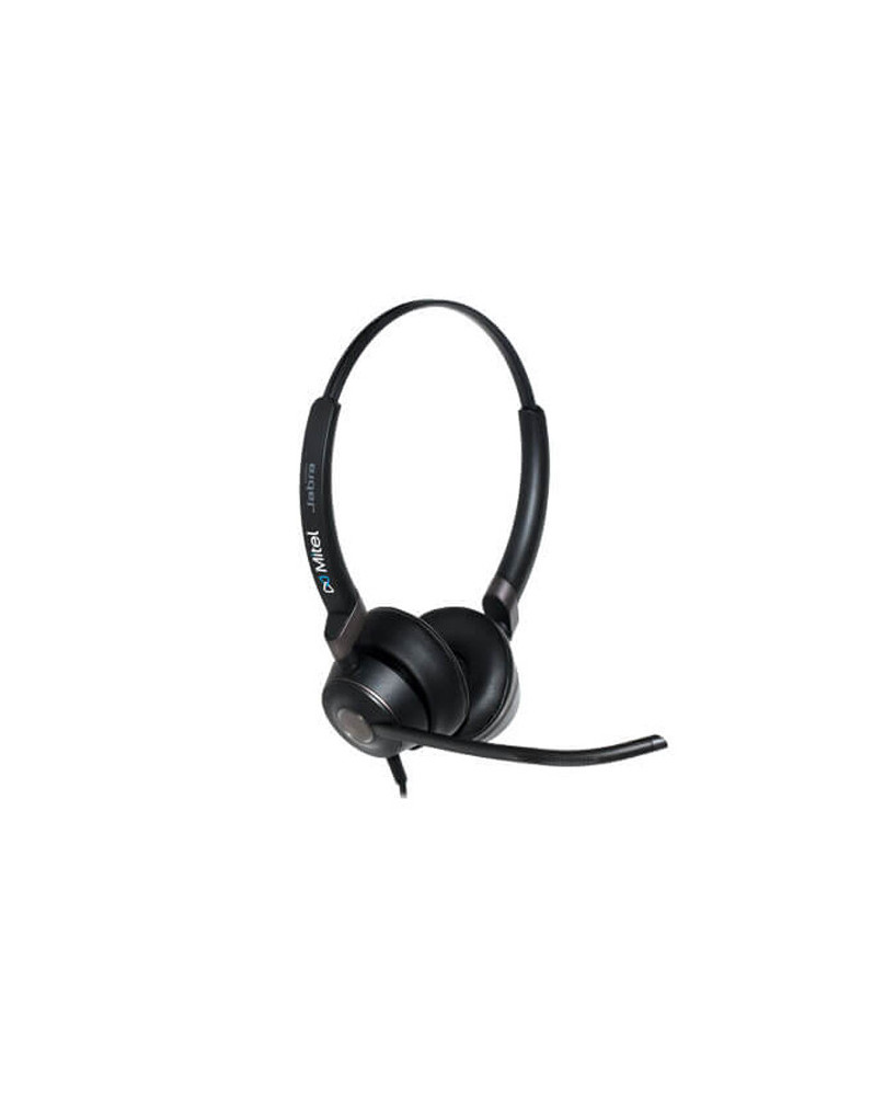 Mitel H30 Noise-Cancelling Stereo USB Wired Headset 