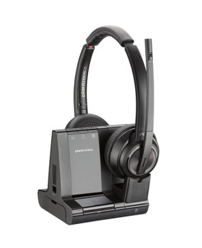 HP Poly/Plantronics Savi W8220 USB-A Wireless UC Office Stereo DECT Headset 8D3J2AA