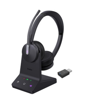 Yealink WH64 Hybrid Microsoft Teams Stereo DECT Wireless Headset WH64-D-MS-H-CS 1208697