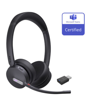 Yealink WH64 Hybrid Microsoft Teams Stereo DECT Wireless Headset WH64-D-MS-H