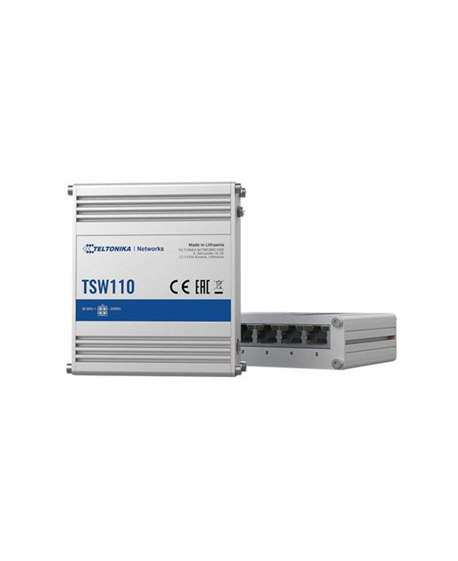 Teltonika TSW110 L2 Unmanaged Switch M2M-TE-00047