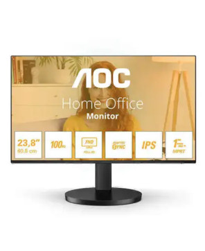 AOC 23.8" IPS 1MS 100Hz Ultra Slim FHD Monitor 24B3HA2