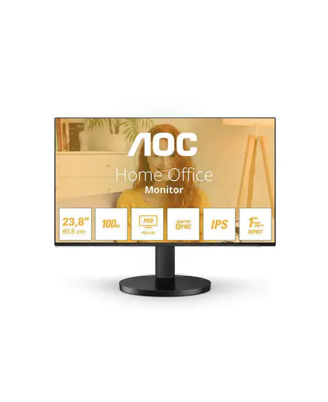 AOC 23.8" IPS 1MS 100Hz Ultra Slim FHD Monitor 24B3HA2