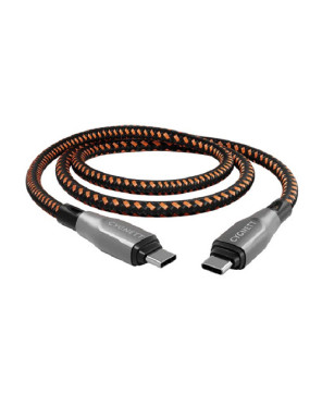 Cygnett Armoured Pro CY4711PCTYC USB 4.0 8K DuPont Kevlar Cable 1M in Black