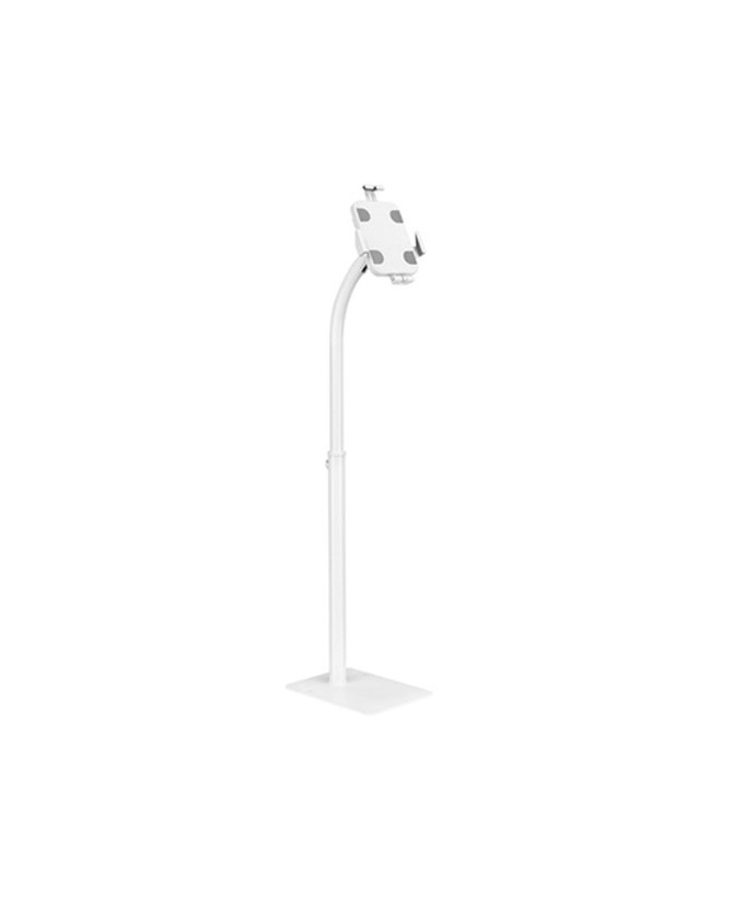 Brateck Height Adjustable Universal Anti-Theft Table Floor Stand in White PAD33-01-W for 7.9”-11” Tablets