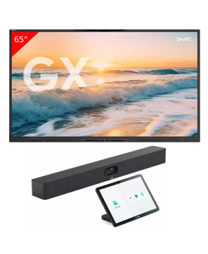 SmartTech 65" 4K UHD Interactive Touch Display with Yealink MeetingBar A40 Microsoft Teams & Zoom Rooms GX165-V3-A40-031