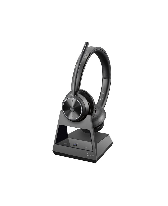 HP Poly/Plantronics Savi 7320 UC Stereo Microsoft Teams Certified Wireless USB-A DECT Headset 8L553AA / 2-220998-205