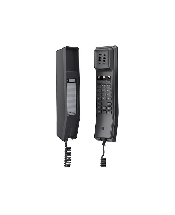 Grandstream 2-Line Compact Hotel IP Phone in Black GHP611W 