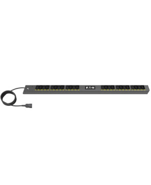 Eaton Basic G4 Rack 0U C20 Input 3.7kW 16A  200-240V 24 Single-phase Outlets PDU with 3m cord EVBAFC20A