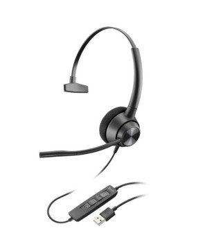 HP Poly/Plantronics EncorePro 310 USB-A Wired Mono Headset 214568-01 / 767G1AA