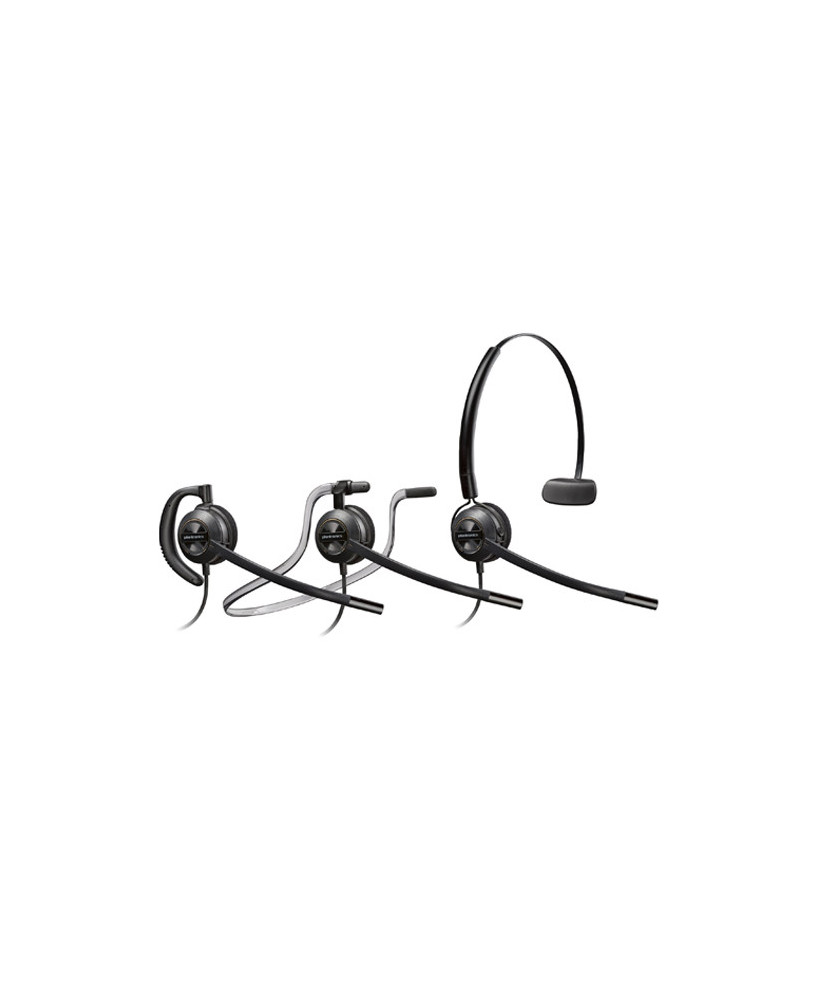 HP Poly/Plantronics EncorePro HW540 QD Wired Mono Convertible Headset 783P1AA 