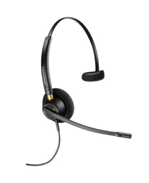 HP Poly/Plantronics EncorePro HW510D OTH Digital Series Corded Mono QD Headset 203191-01 / 783Q0AA