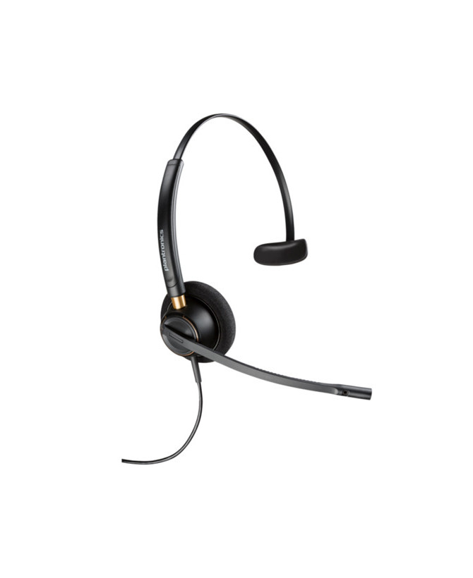 HP Poly/Plantronics EncorePro HW510D OTH Digital Series Corded Mono QD Headset 203191-01 / 783Q0AA