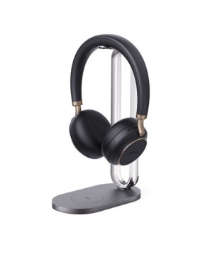 Buy Yealink BH76 Plus UC USB-C/A Bluetooth Stereo Headset with Charging Stand in Black BH76P-UC-CA-CS